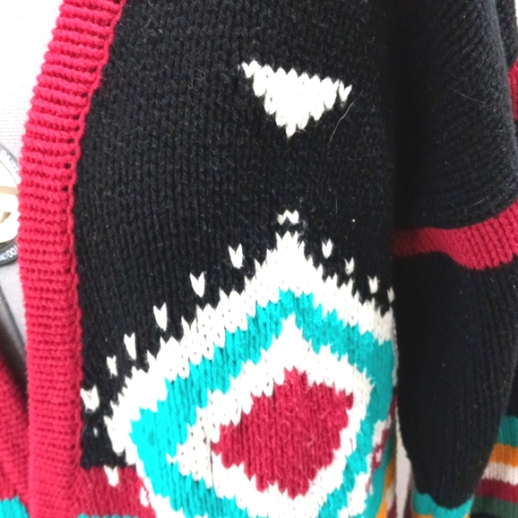 Billabong Southwestern long Sweater Size XS/S - Picture 3 of 9